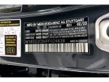 2023 EQE Color Code for Graphite Gray Metallic - Color Code: 831