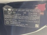 2022 F-TYPE Color Code for Santorini Black Metallic - Color Code: 1AG