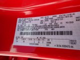 2023 Bronco Color Code for Race Red - Color Code: PQ