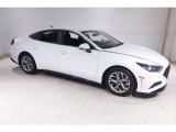 2020 Quartz White Hyundai Sonata SEL #145827380