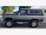 1987 Midnight Black Chevrolet Blazer Silverado 4x4 #145835699