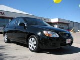 2008 Black Kia Spectra EX Sedan #1442580