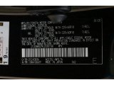 2020 NX Color Code for Obsidian - Color Code: 212