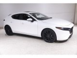 2020 Snowflake White Pearl Mica Mazda MAZDA3 Premium Hatchback #145858959