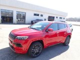 2023 Jeep Compass Limited (Red) Edition 4x4 Front 3/4 View