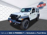 2023 Bright White Jeep Wrangler Unlimited Willys 4XE Hybrid #145865995