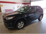 2020 Midnight Black Metallic Toyota RAV4 XLE AWD #145875969