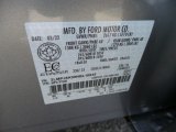 2022 Nautilus Color Code for Silver Radiance Metallic - Color Code: JS