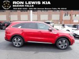 2023 Runway Red Kia Sorento Hybrid EX AWD Hybrid #145889518