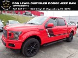 2020 Race Red Ford F150 Lariat SuperCrew 4x4 #145896359