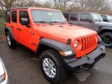 2023 Jeep Wrangler Unlimited Sport 4x4 Front 3/4 View
