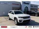 2022 Bright White Jeep Grand Cherokee Limited 4x4 #145903531
