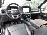 2022 Ford F150 Lariat SuperCrew 4x4 Black Interior