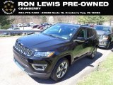 Diamond Black Crystal Pearl Jeep Compass in 2021