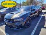 2022 Pitch Black Dodge Charger Scat Pack Widebody Hemi Orange #145907762