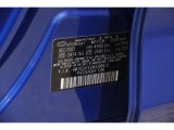 2022 G70 Color Code for Mallorca Blue - Color Code: PS5