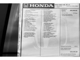 2023 Honda Civic LX Window Sticker