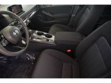 2023 Honda Civic LX Black Interior