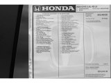 2023 Honda Civic LX Window Sticker