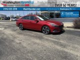 Calypso Red Hyundai Elantra in 2023