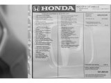 2023 Honda CR-V LX AWD Window Sticker
