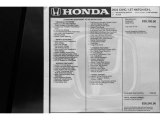 2023 Honda Civic EX-L Hatchback Window Sticker