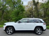 2023 Bright White Jeep Grand Cherokee 4XE #145936540