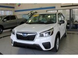 2021 Crystal White Pearl Subaru Forester 2.5i #145960383