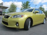 2011 Lexus CT Daybreak Yellow Mica