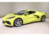 Accelerate Yellow Metallic Chevrolet Corvette in 2023