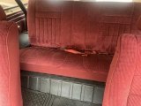 1990 Ford Bronco XLT 4x4 Rear Seat