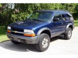 2000 Indigo Blue Metallic Chevrolet Blazer LS 4x4 #14584094