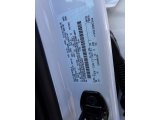 2023 F150 Color Code for Oxford White - Color Code: YZ