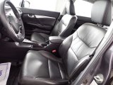 2014 Honda Civic EX-L Sedan Black Interior