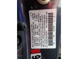 2014 Civic Color Code for Modern Steel Metallic - Color Code: NH797M