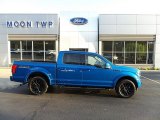 Velocity Blue Ford F150 in 2020