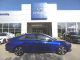 2023 Intense Blue Hyundai Elantra Limited #145983176