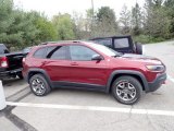 Velvet Red Pearl Jeep Cherokee in 2019