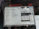 2022 Mercedes-Benz SL AMG 63 Roadster Window Sticker