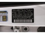 2018 Tucson Color Code for Dazzling White - Color Code: PDW