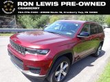 2021 Velvet Red Pearl Jeep Grand Cherokee L Limited 4x4 #146019608
