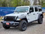 2023 Bright White Jeep Wrangler Unlimited Willys 4XE Hybrid #146026930