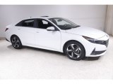 2022 Quartz White Hyundai Elantra SEL #146046304