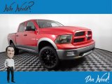 2010 Inferno Red Crystal Pearl Dodge Ram 1500 TRX4 Crew Cab 4x4 #146046277