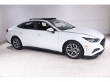 2021 Quartz White Hyundai Sonata SEL #146054368