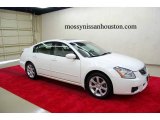 2007 Winter Frost Pearl Nissan Maxima 3.5 SE #1445129