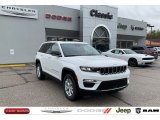 2023 Bright White Jeep Grand Cherokee Limited 4x4 #146054353