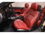 2012 BMW 3 Series 335is Convertible Coral Red/Black Interior