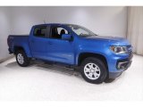 2022 Bright Blue Metallic Chevrolet Colorado LT Crew Cab 4x4 #146064105