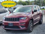 2020 Velvet Red Pearl Jeep Grand Cherokee Limited X 4x4 #146071478